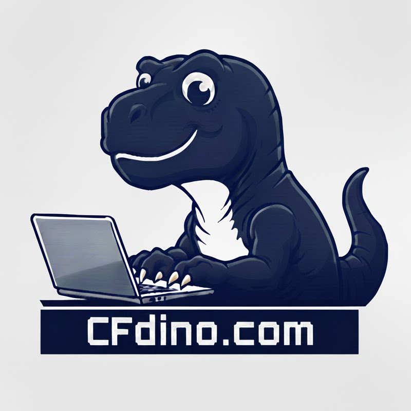 CFdino logo